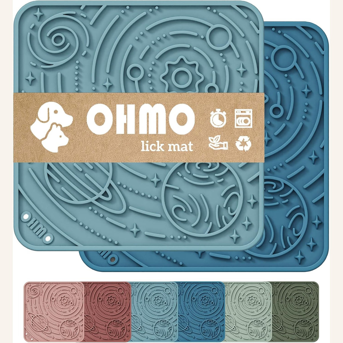 OHMO Anti-Stress Likmat voor Honden & Katten