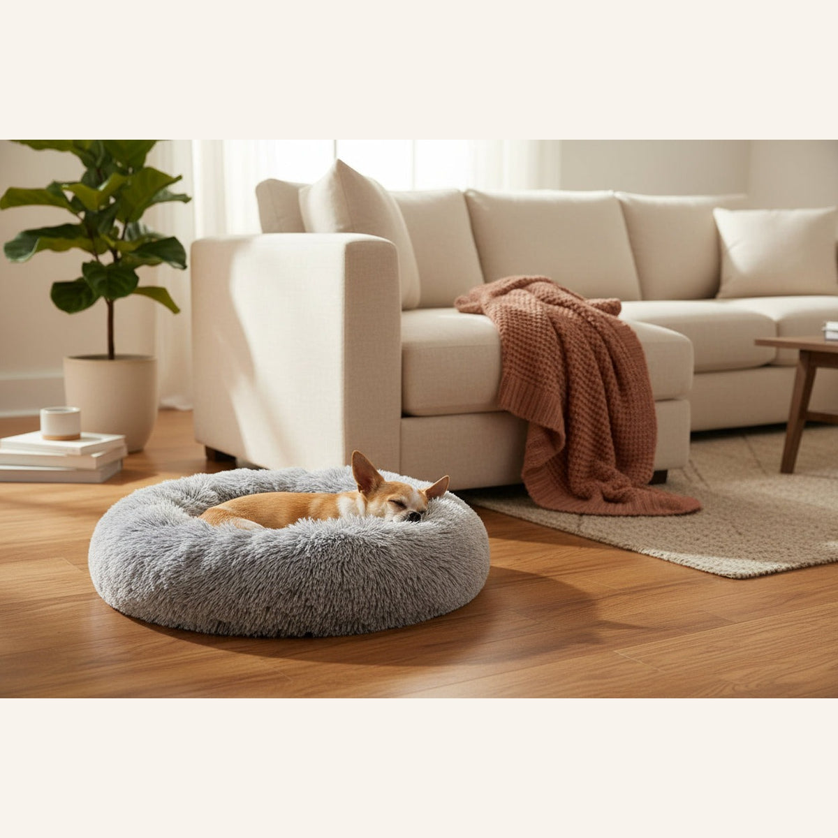 Anti-Stress Donut Honden- & Kattenmand